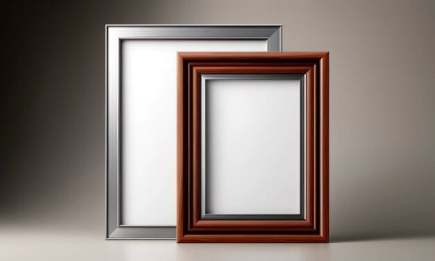 Choisir le cadre 40×60 idéal : aluminium ou bois ?