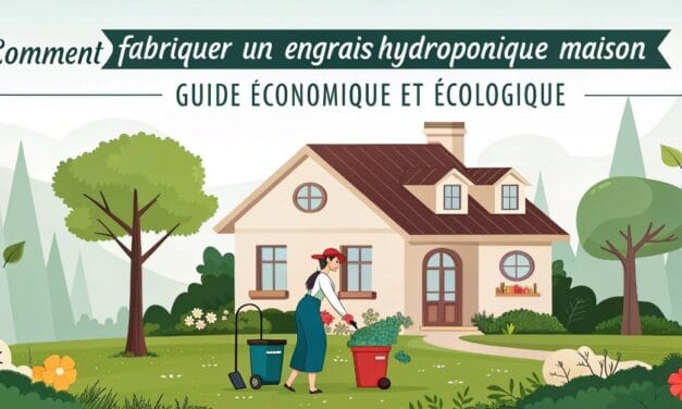 Comment fabriquer un engrais hydroponique maison : guide économique et écologique