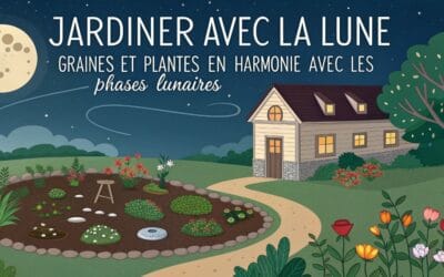 Jardiner avec la lune : graines et plantes en harmonie avec les phases lunaires