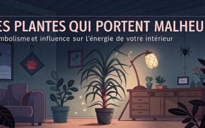 Les plantes qui portent malheur : symbolisme et influence sur l’énergie de votre intérieur