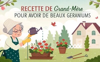 Recette de grand-mère pour avoir de beaux géraniums