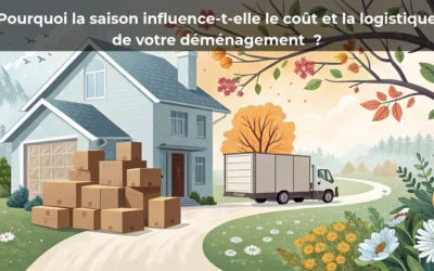 Pourquoi la saison influence-t-elle le coût et la logistique de votre déménagement&nbsp;?