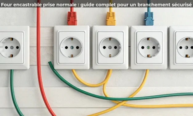 Four encastrable prise normale&nbsp;: guide complet pour un branchement sécurisé