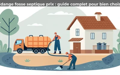 Vidange fosse septique prix&nbsp;: guide complet pour bien choisir