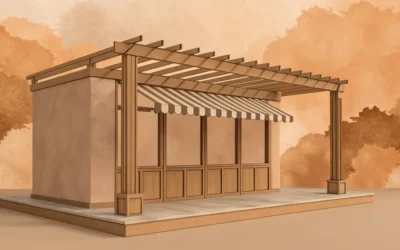 Store pour pergola&nbsp;: comment bien protéger et embellir votre espace extérieur