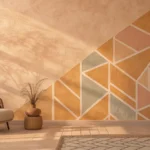 Peinture géométrique&nbsp;: comprendre le style et réussir un motif mural net