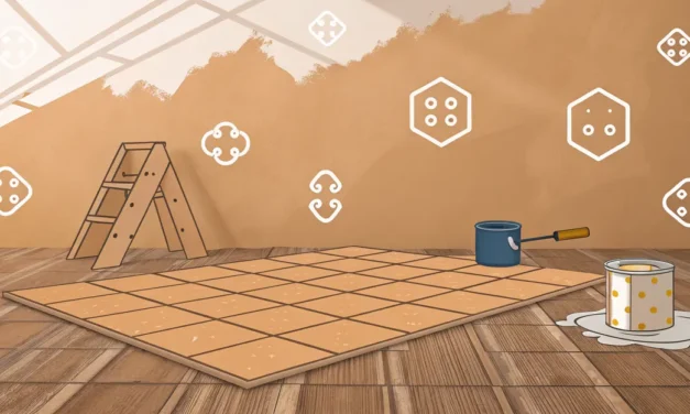 Dalle PVC adhésive sur carrelage&nbsp;: pose possible si le support est sain et bien préparé