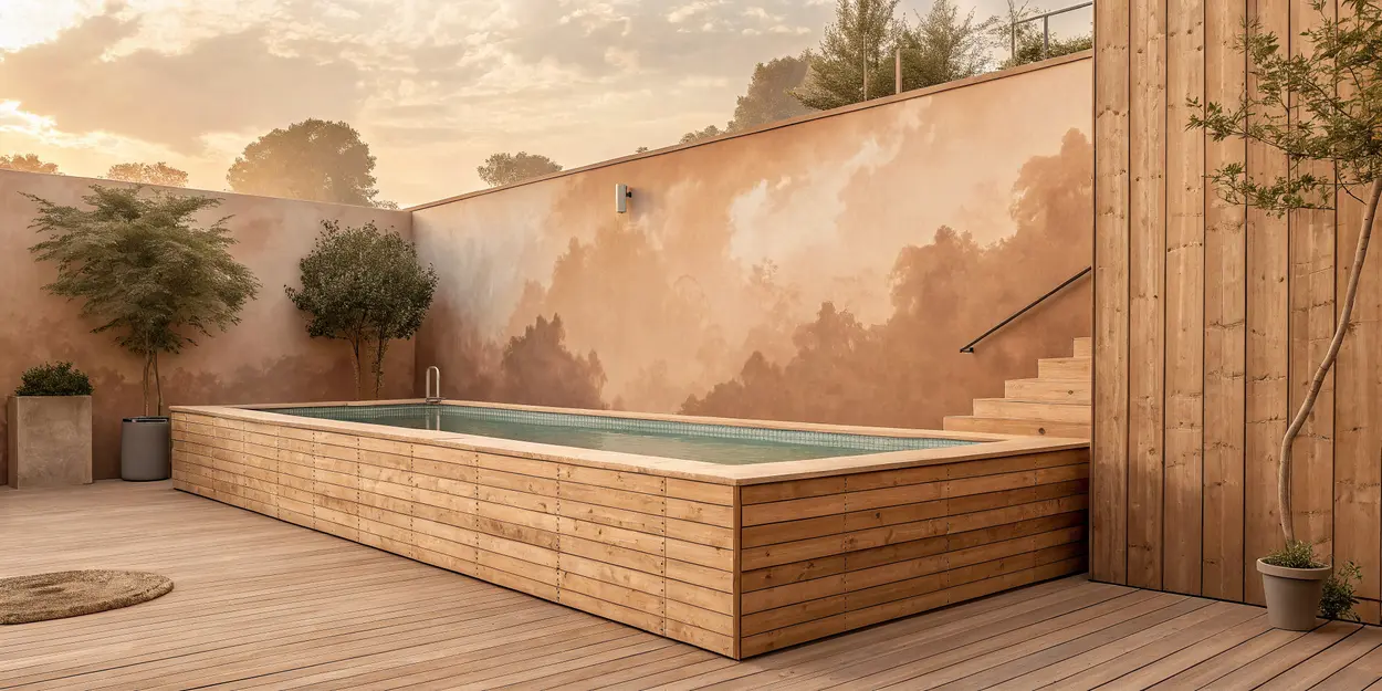 Piscine hors sol bois&nbsp;: bien choisir son modèle, son budget et sa durabilité
