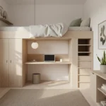 Aménager une petite chambre&nbsp;: le mobilier gain de place