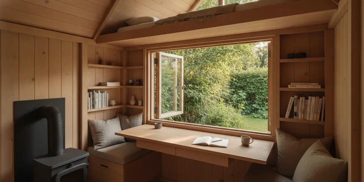 Aménagement intérieur cabane en bois&nbsp;: zones, isolation, règles
