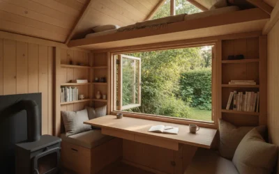 Aménagement intérieur cabane en bois&nbsp;: zones, isolation, règles